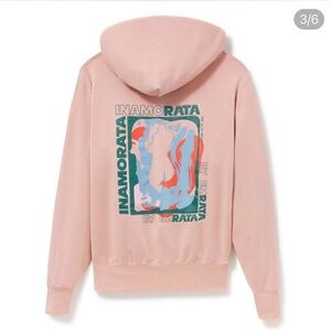 iNAMORATA Limited Edition Pink Pullover Hoodie